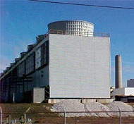 Plume Abated Series Cooling Towers